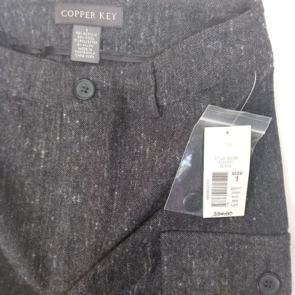 Copper Key Wool Maxi Skirt NWT - Picture 2 of 3